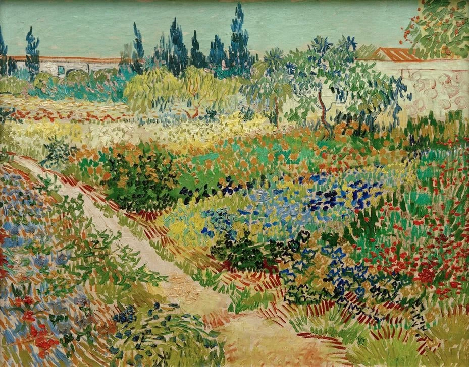  80-Vincent van Gogh-Giardino fiorito, 1888 - Den Haag, Gemeentemuseum